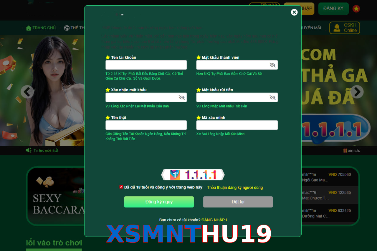 XSMNTHU19